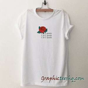 Cbc Goods Rose tee shirt