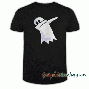 Dabbing Ghost Halloween Hip Hop Dab Tee Vision tee shirt
