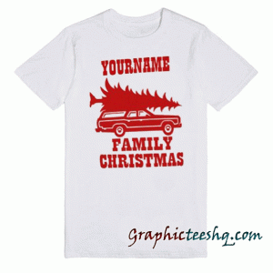 Family Christmas tee shirt
