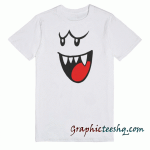 Ghost face graphic tee shirt