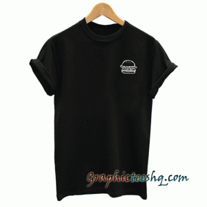 Hamburger Print tee shirt