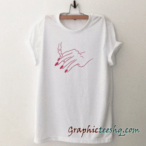 Hand With Smoke tee shirt