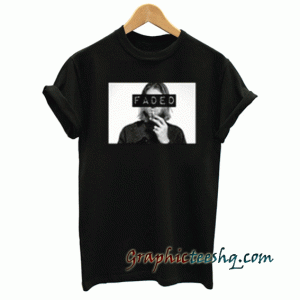 Kurt Cobain Faded tee shirt