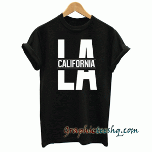 LA California Asst Colors tee shirt