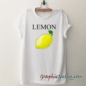Lemon Fruit tee shirt