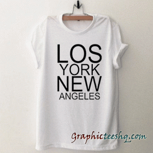 Los york new angeles tee shirt