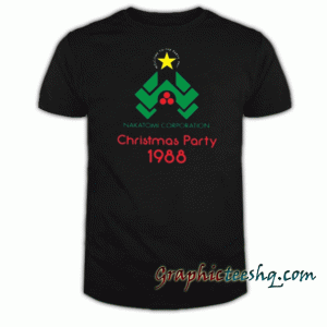 Nakatomi Christmas Party 1988 tee shirt
