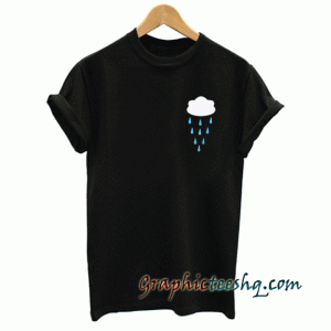Rain Print tee shirt