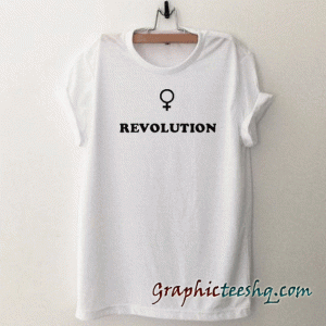 Revolution Slogan tee shirt