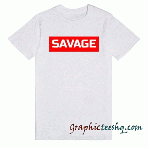 Savage 21 Savage Rockstar Red tee shirt