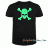 Skeleton Skull Crossbones Halloween tee shirt
