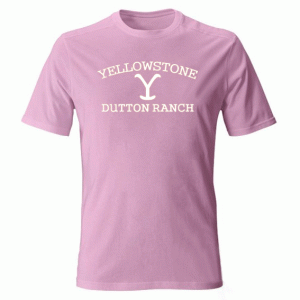 Yellowstone Dutton Ranch-Light Pink