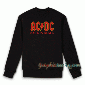 ACDC Back In Black Sweatshirt