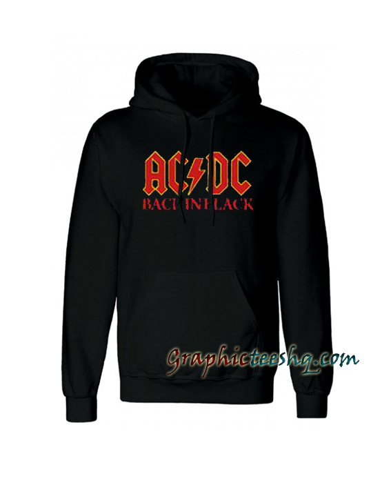 ACDC Back In Black Hoodie ACDC Back In Black Hoodie