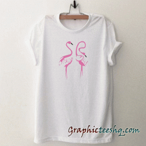 Pink Flamingo tee shirt