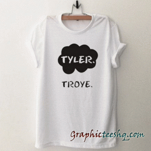 Tyler Oakley and Troye Sivan tee shirt