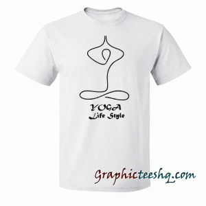 YOGA LIFE STYLE tee shirt