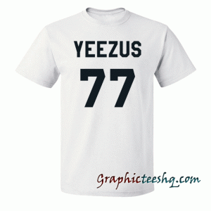 Yeezus 77 tee shirt