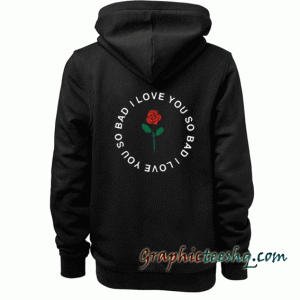 I Love Sou So Bad Back Hoodie