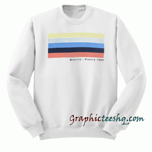 Biarritz france 1990 Sweatshirt