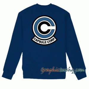 Capsule Corp Logo Sweatshirt