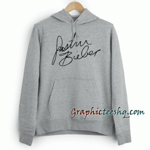Justin Bieber Signature Hoodie