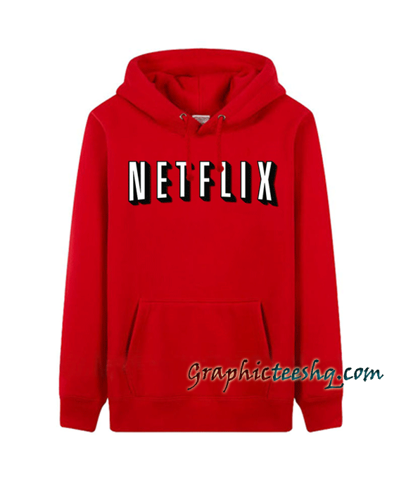 Netflix Red and chill Mens and Girls Hoodie Netflix Red and chill Mens and Girls Hoodie
