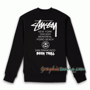 Stussy new york chicago Sweatshirt