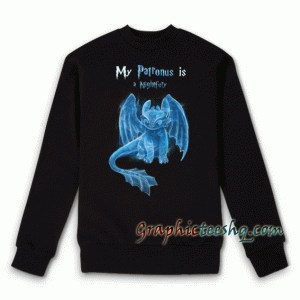 Toothless Patronus Charm Sweatshirt