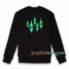 Dead Pikmin Inspired Glow in the Dark Sweatshirt