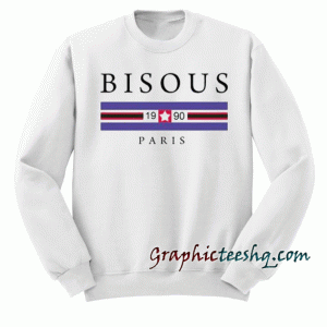 Stacey Bisous Slogan Sweatshirt