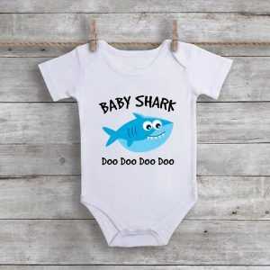 Baby Shark Doo Doo Doo Doo Baby Onesie