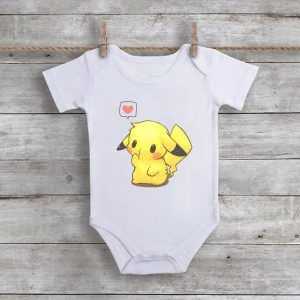 Cute Pikachu Baby Onesie