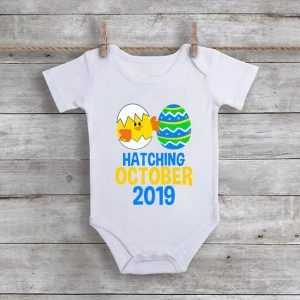 Easter Pregnancy Announcement Baby Onesie