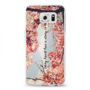 Floral Design Heart Quote Design Cases iPhone, iPod, Samsung Galaxy