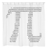 Geeky Pi Shower Curtain