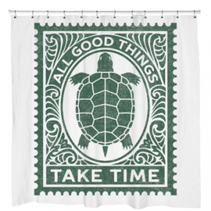 Good Things Turtle Shower Curtain