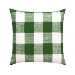 Green Outdoor Pillow Case