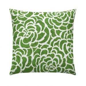 Green White Pillow Case