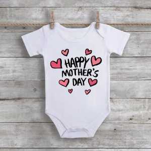 Happy Mother's Day Baby Onesie