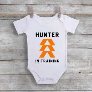 Hunter In Training Baby Onesie