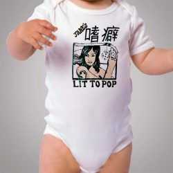 Kanye West Outfit Lit To Pop Baby Onesie