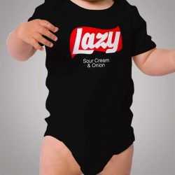 Lazy Sour Cream And Onion Baby Onesie