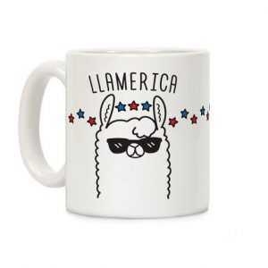 Llamerica the beautiful! Ceramic Mug