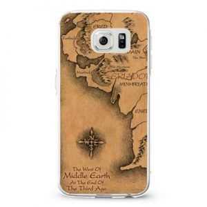 Map of Middle Earth LOTR Design Cases iPhone, iPod, Samsung Galaxy