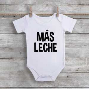 Mas Leche Baby Onesie