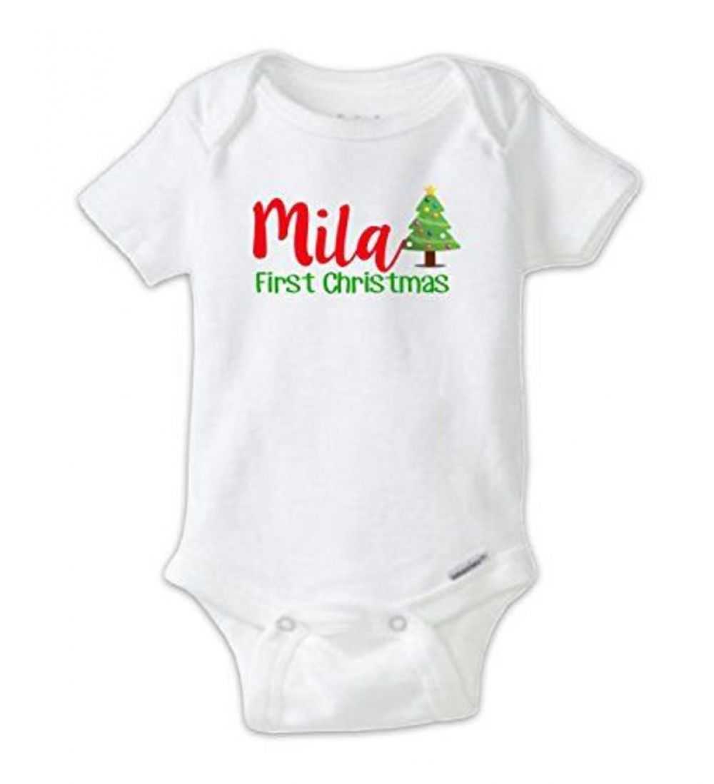 My First Christmas Baby Onesie