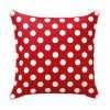 Polka Dot Red Pillow Case
