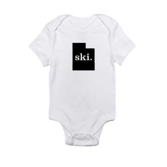 SKI Baby Onesie Unique Baby Onesies