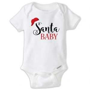 Santa Baby Baby Onesie